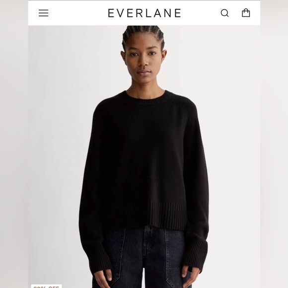 Everlane Sweaters - Everlane The Boxy crew in cashmere